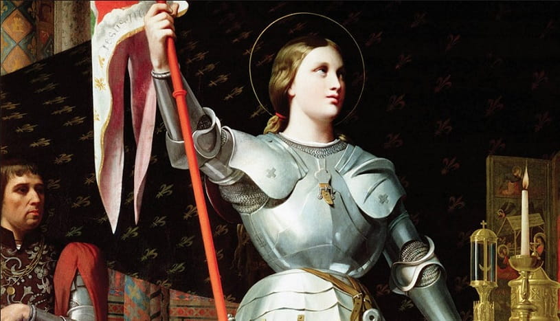 Joan of Arc at the Coronation of Charles.