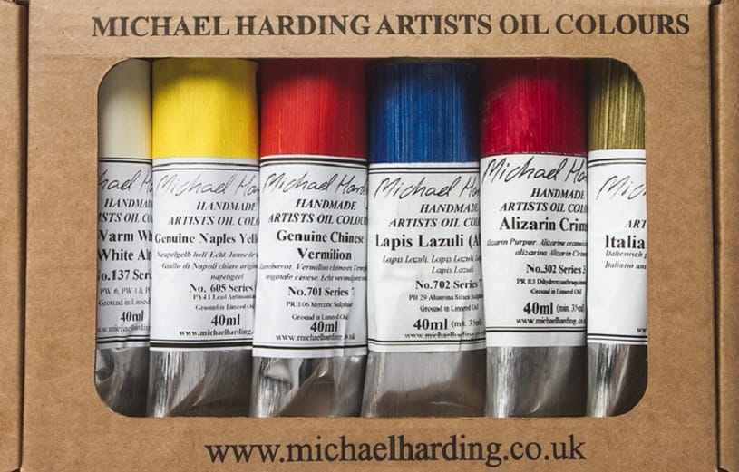 Michael Hardings oil paints.