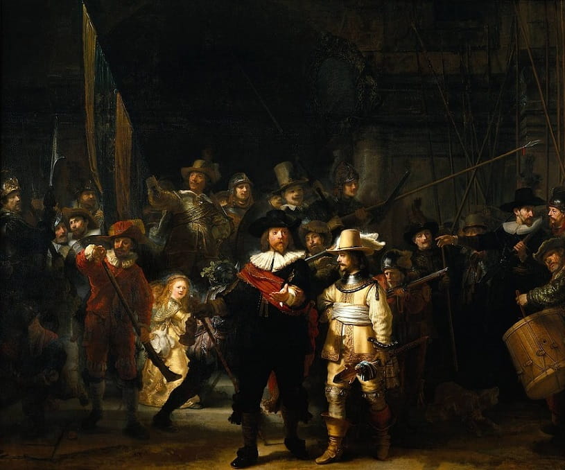 Night Watch by Rembrandt.