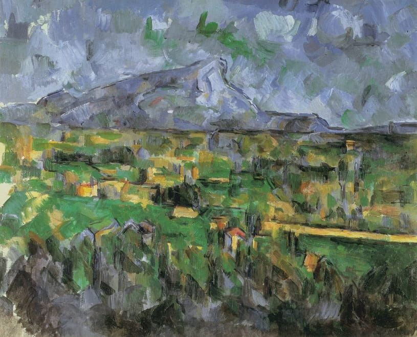 Mont Sainte-Victoire par Cézanne 