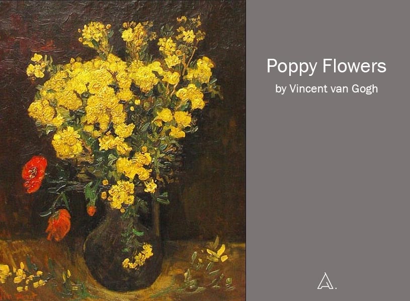 Poppy flowers by van Gogh.