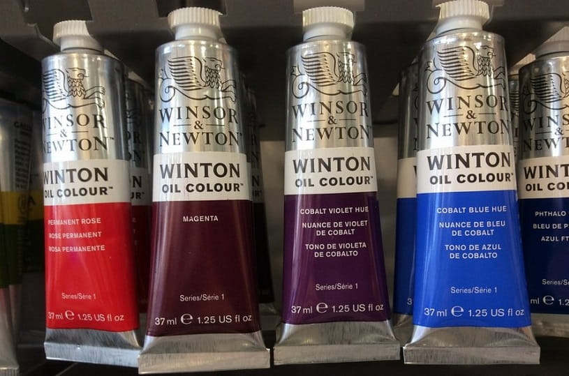 Winton oil paints.