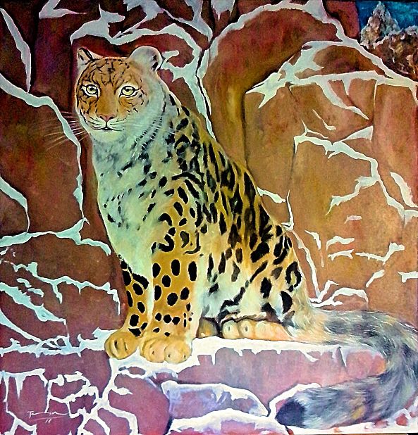 leopardo de las nieves-alberto texier