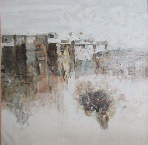 Ruins, olive tree and city/ Ruinas, olivo y ciudad-Alejandro Martinez