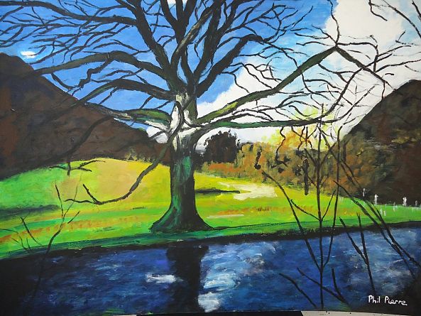 A Tree By A River' (Lake District)-Phil Pierre