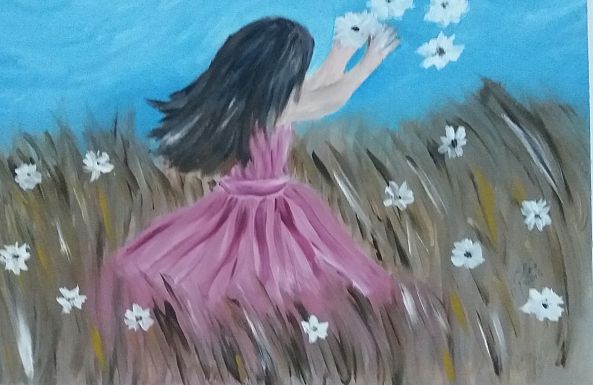 Flowers in the wind-Elsie  Brummer