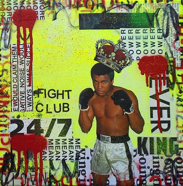 Fight Club- Muhammad Ali-Lorette C Luzajic