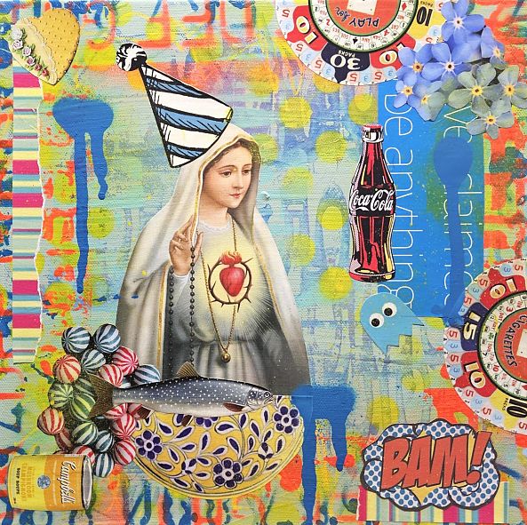 Pop Art Mary-Lorette C Luzajic