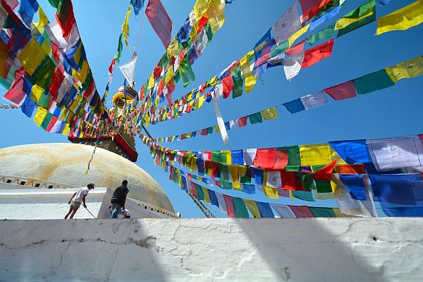 Stupa in Kathmandu-Melnevsky Melnevsky