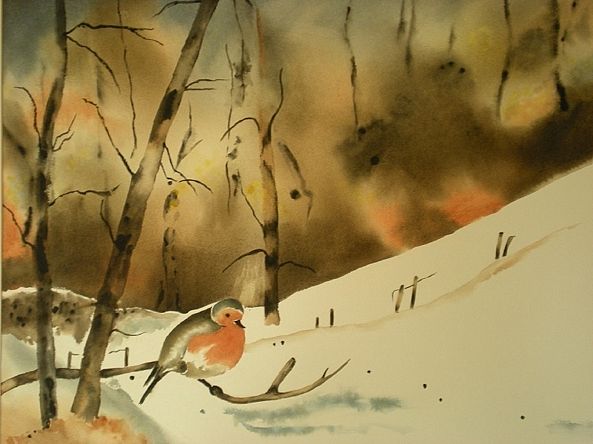SOLITUDE HIVERNALE...-Thérèse Hanot