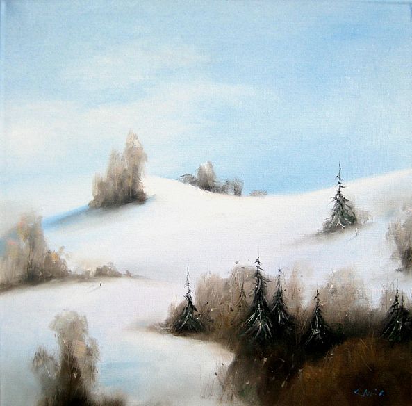 Winter landscape-Marin Gruia