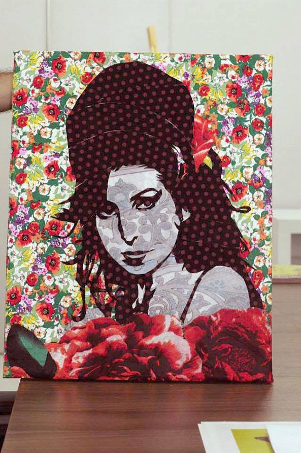Amy Winehouse in fabric-Emerson Coe