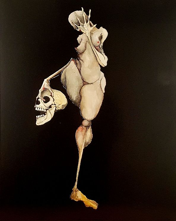 Vénus au crâne-Dominique Laude