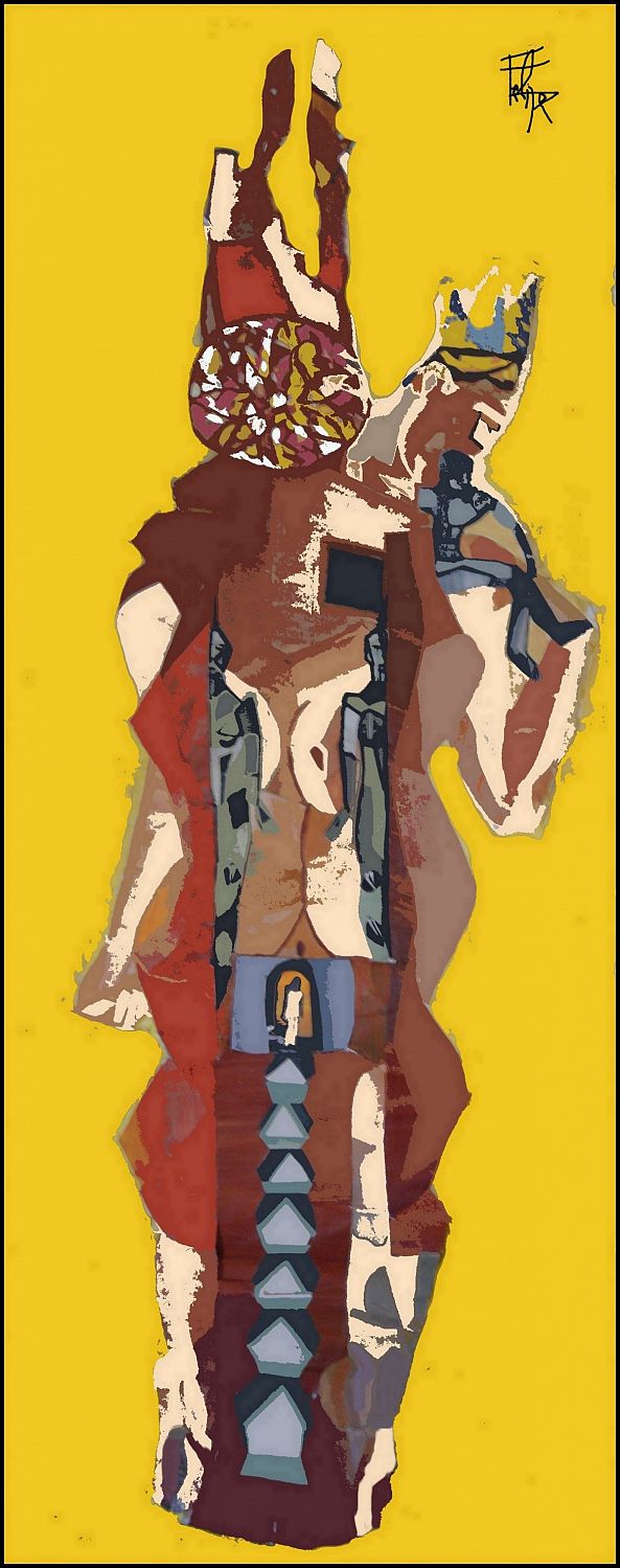 Femme cathédrale-Felipe Peintre