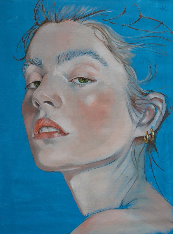Portrait femme-Hubert Camiglieri