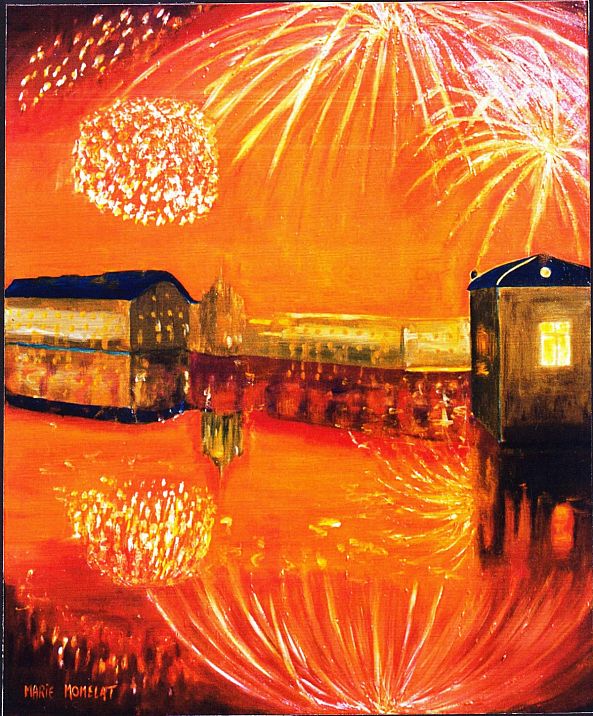 feux d'artifice sur Chantilly-marie momelat
