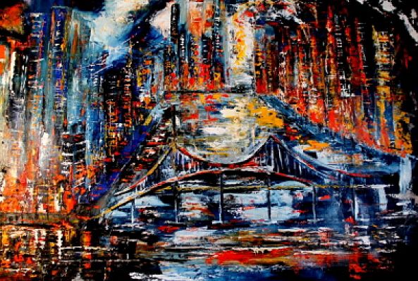 La ville lumière-Johanne Hebert Coulombe