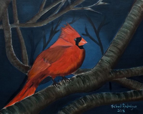 Le cardinal rouge-MICHEL JOSEPH RODRIGUE