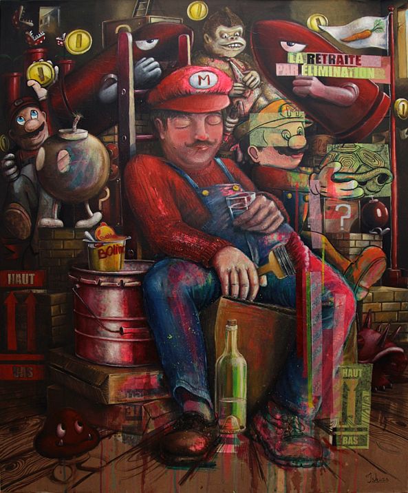 Le repos de l'ouvrier-Iskias Pannier Fraino