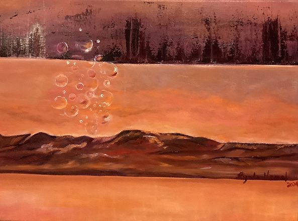 231-  La sortie des bulles dans l'atmosphère-Lynda Hamel