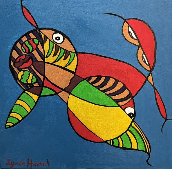 272- Oeil aux aguets-Lynda Hamel