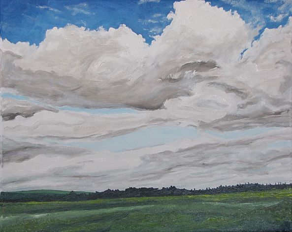 Field and Clouds-Francois Fournier