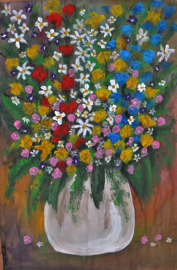 Flowery arrangement-Sueli Finoto