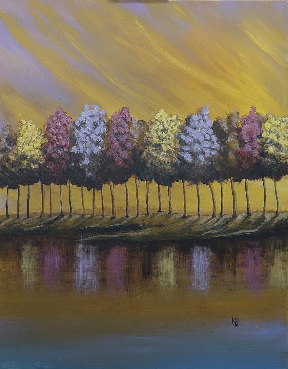 Spring Trees-Venu Rai