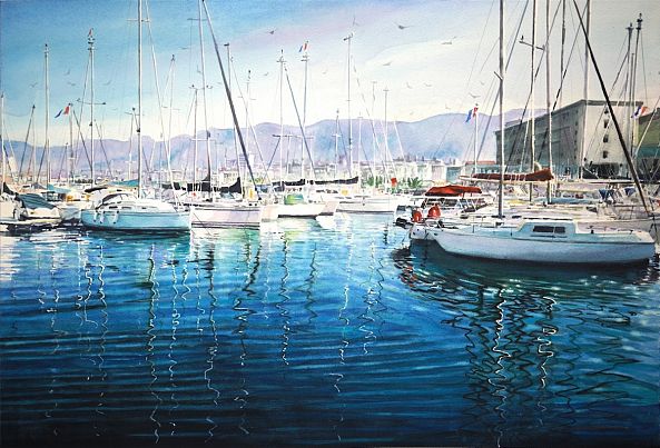 Seaport morning-Misure Nien