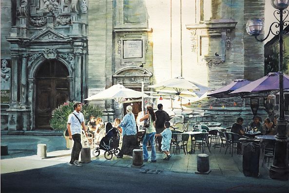 Avignon sunset-Misure Nien