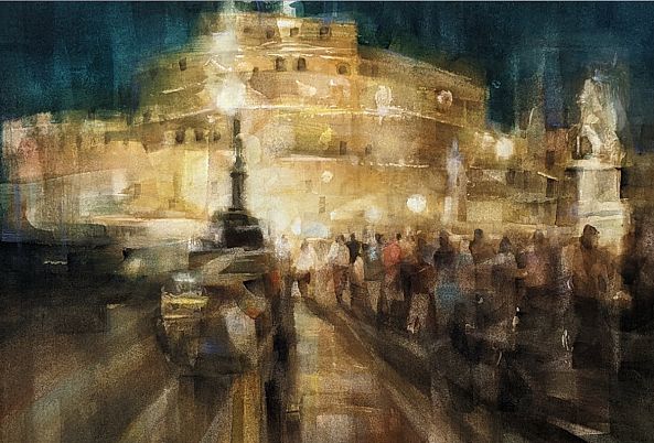 Night Scenes of Tourists-Misure Nien