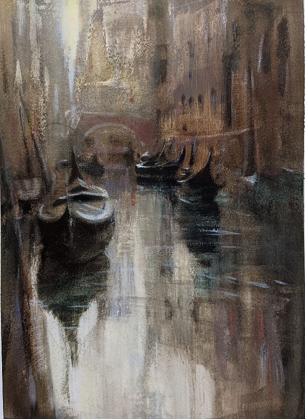 Morning in the Waterway-Misure Nien