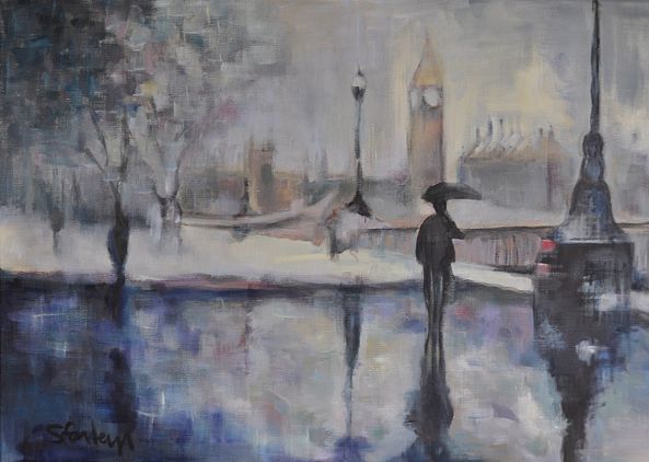 Along the Thames-Stephanie Fonteyn