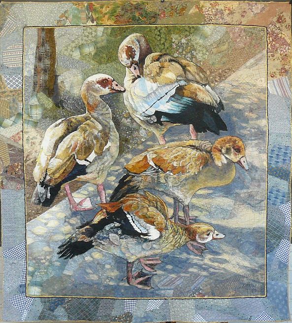 The Egyptian Goose Family-Kathryn Harmer Fox