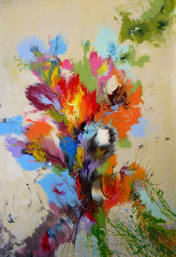 Abstract flowers-IRINI KARPIKIOTI