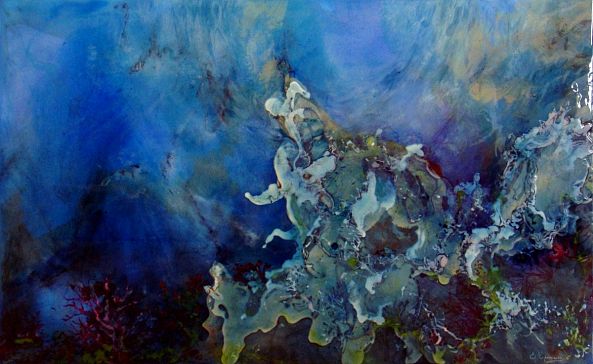 Coral Reef, Resin Art-IRINI KARPIKIOTI