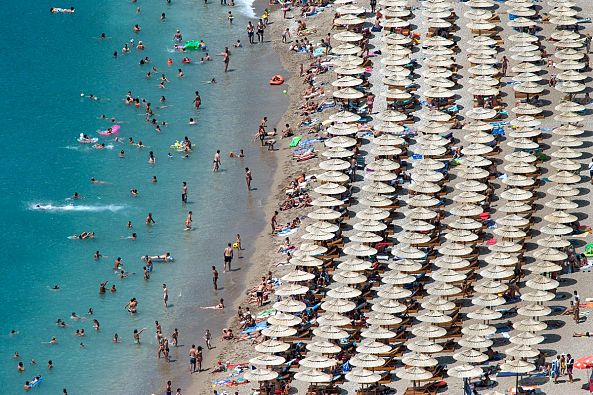 Seaside Beach #1/9 - Limited Edition #1/9-Art Zamur