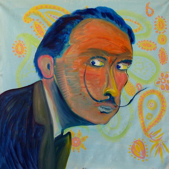 Salvador Dali Portrait-Serge Lis