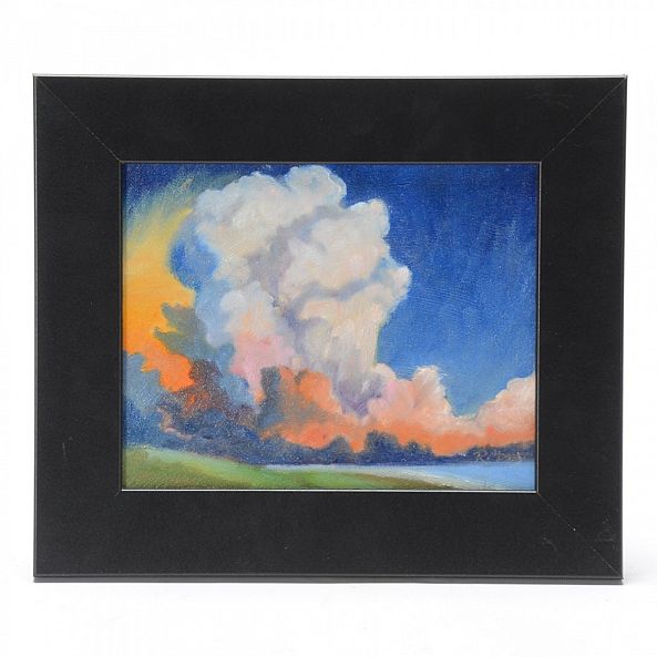 sunset explosion/sold-Rebecca  Manns