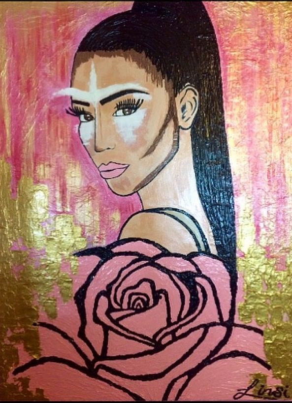 Kim k contour-Linsi Art