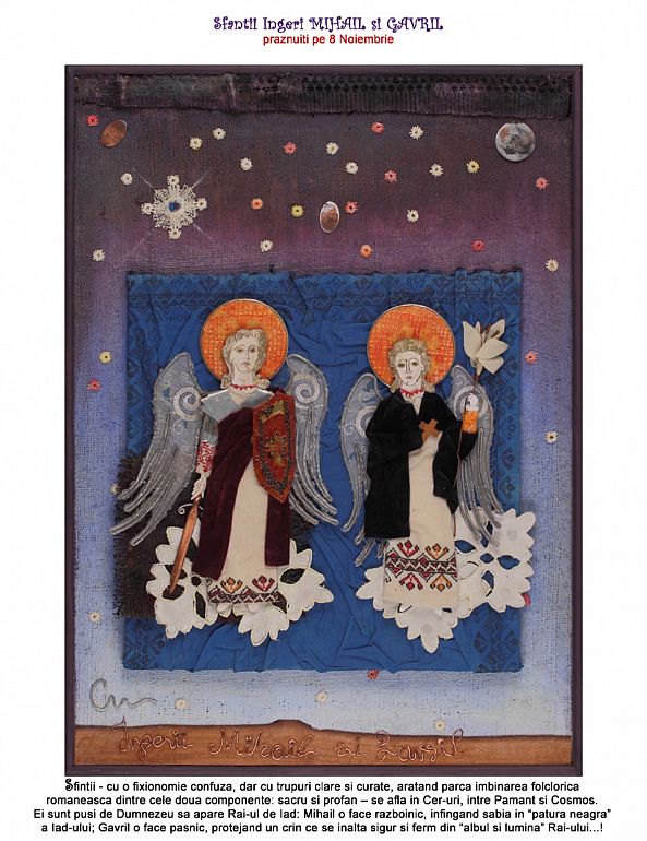 Saint Angels Michael and Gabriel-Neculai Cociorva