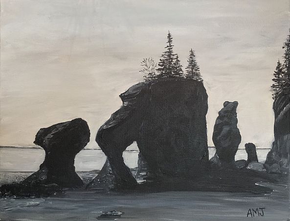 Hopewell Rocks, New Brunswick-Alexandra Merkx-Jacques