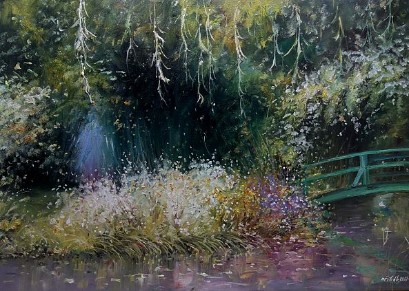 Monet´s Garden In Giverny/France-Milan Cihak
