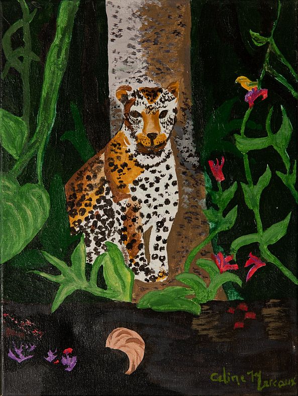 Sa magesté le léopard -Céline Marcoux
