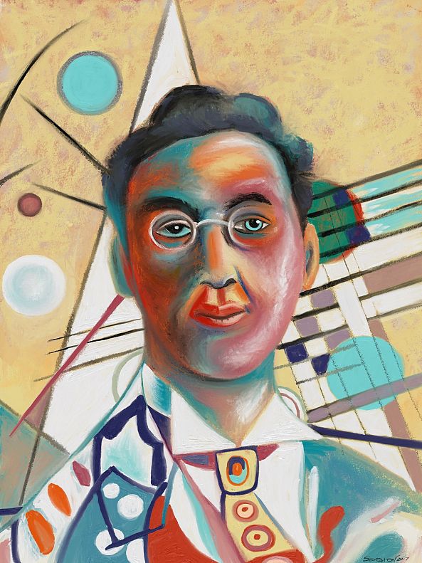 Tribute to Kandinsky-Emil Sergiev