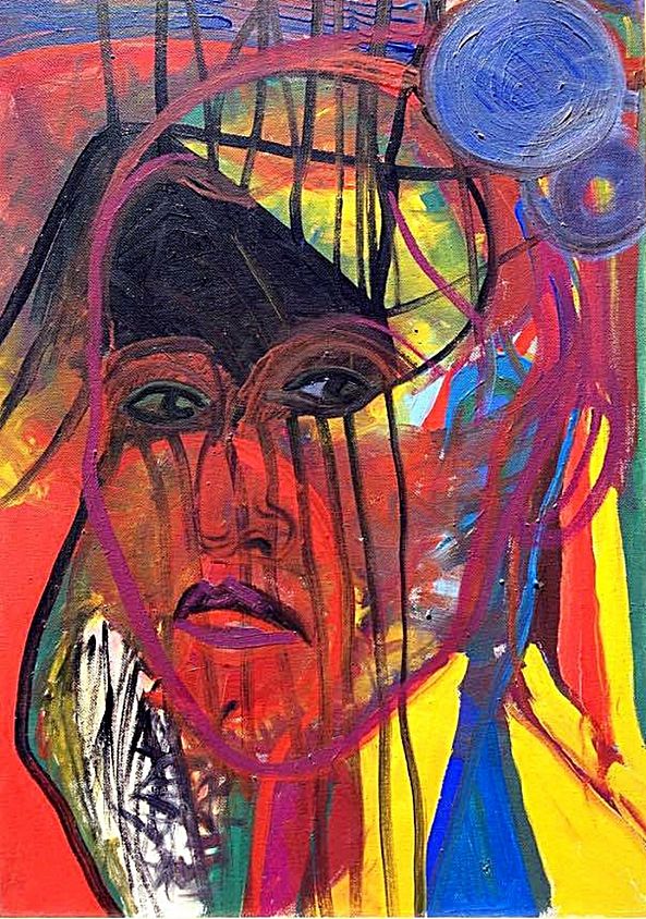Sometimes Inanna (self-portrait)-Zazulete Anuca Romanta Ion