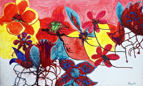 Flowers and rain-Zazulete Anuca Romanta Ion