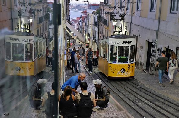 Alfama-the crouded centre of Lisboa-Portugal !!!!-Roula Silintzi