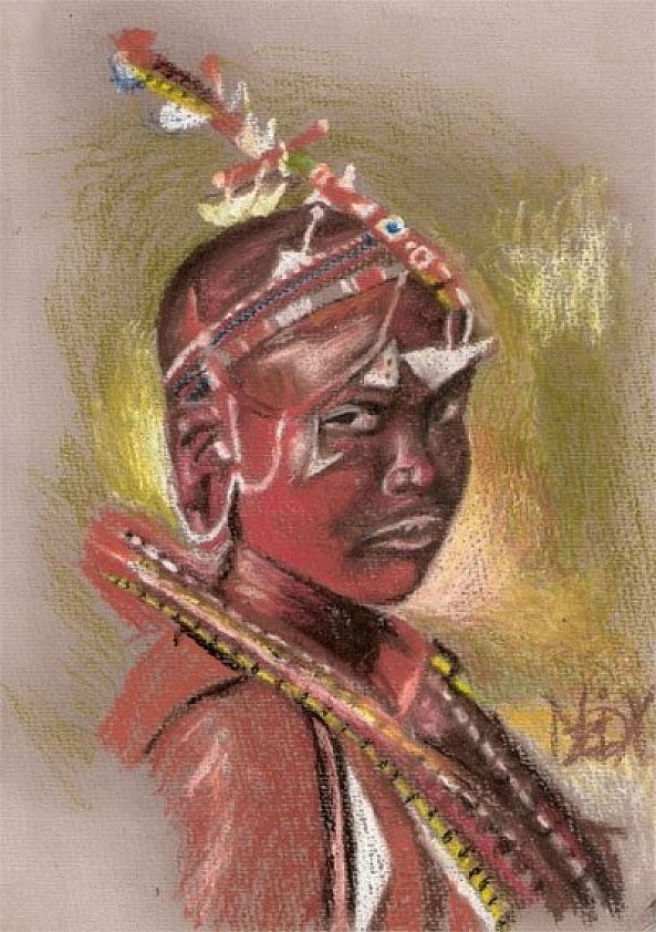 Maasai Girl-Nzioka Muema