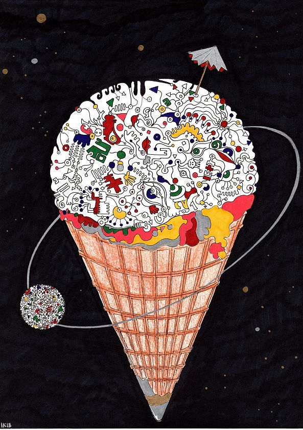 Ice cream galaxy)-Ilya Krughoff